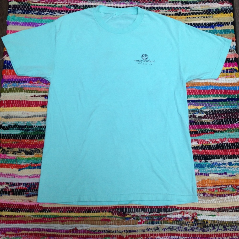 -SOLD-Simply Southern Short Sleeved Tee - Picture 3 of 4